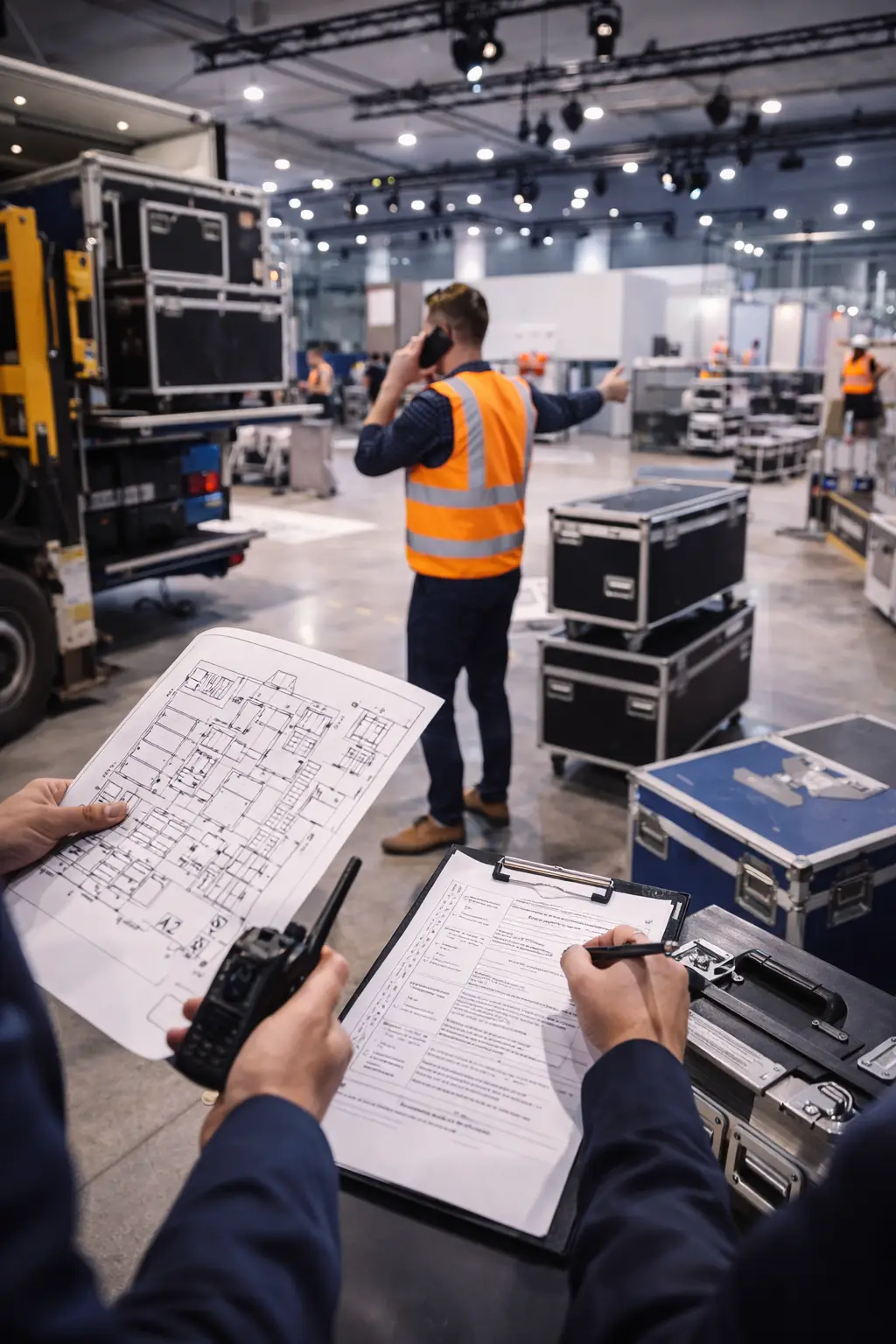 Logistique événementielle - Salon professionnel